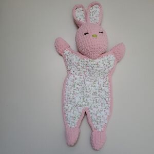 Handmade Crochet Flat Bunny Rabbit